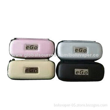 Red Carrying Cases for eGo Electronic Cigarettes, Various Colors Available